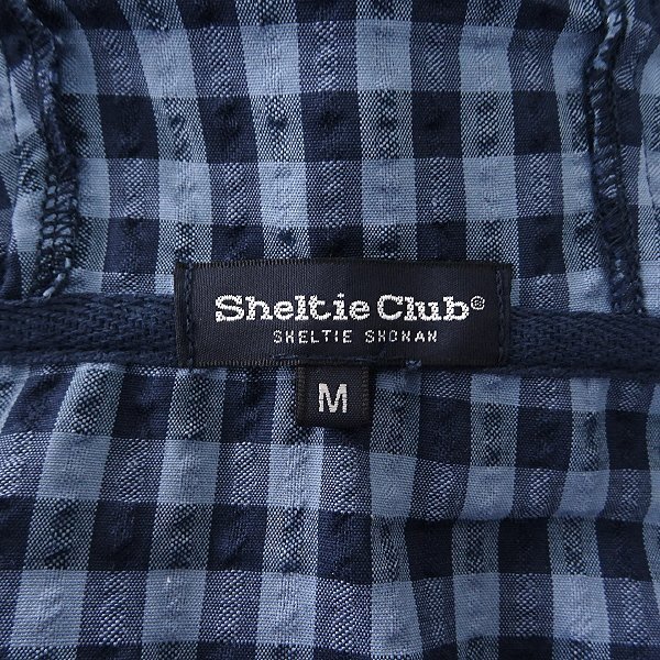  новый товар ракушка чай Club 24SSsia футбол капот блузон LL темно-синий синий проверка [SH1441101_78] Sheltie Club мужской весна лето . лето 