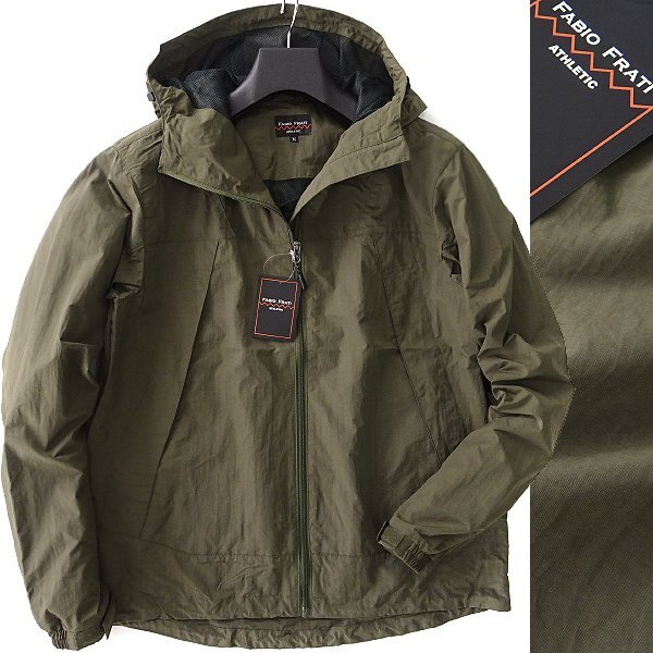  new goods fabio fla-ti nylon mountain parka L khaki [AW21-6870_19] FABIO FRATI ATHLETIC blouson spring autumn men's 