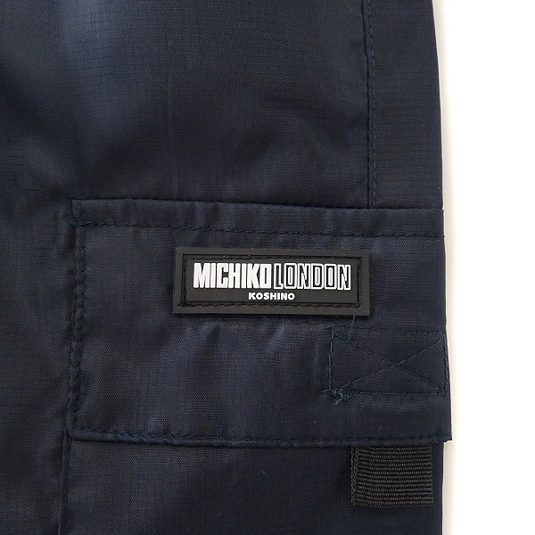  новый товар Michiko London подкладка сетка "губа" Stop легкий брюки-карго L темно-синий [ML84-0006_8] весна лето мужской отражатель Work 