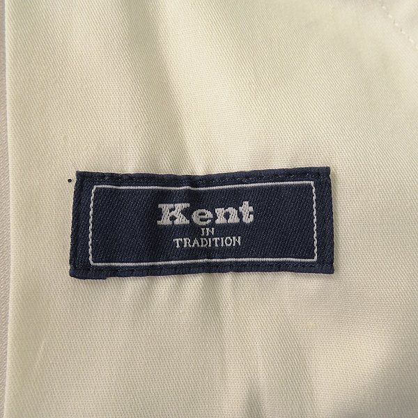 新品 ケントイントラディション ストレッチ コットン ピケ パンツ 91(XL以上) アイボリー 【P27825】Kent IN TRADITION メンズ 春夏 洗濯可_画像9