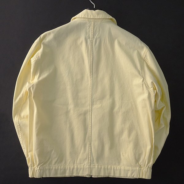  новый товар UNITED ARROWSko-en вышивка хлопок chino куртка от дождя блузон XL желтый [J46604] мужской coen жакет tsu il Golf 