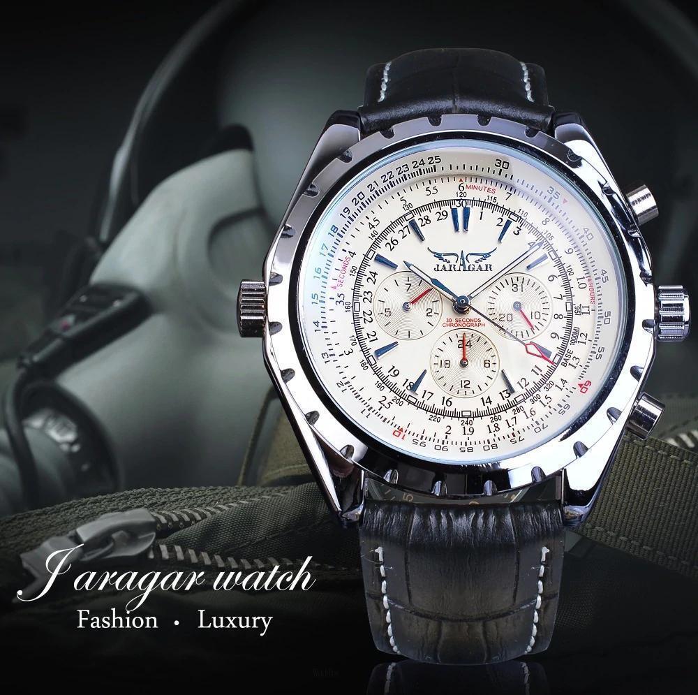 【新品】JARAGAR　メンズ　腕時計　機械式自動巻き