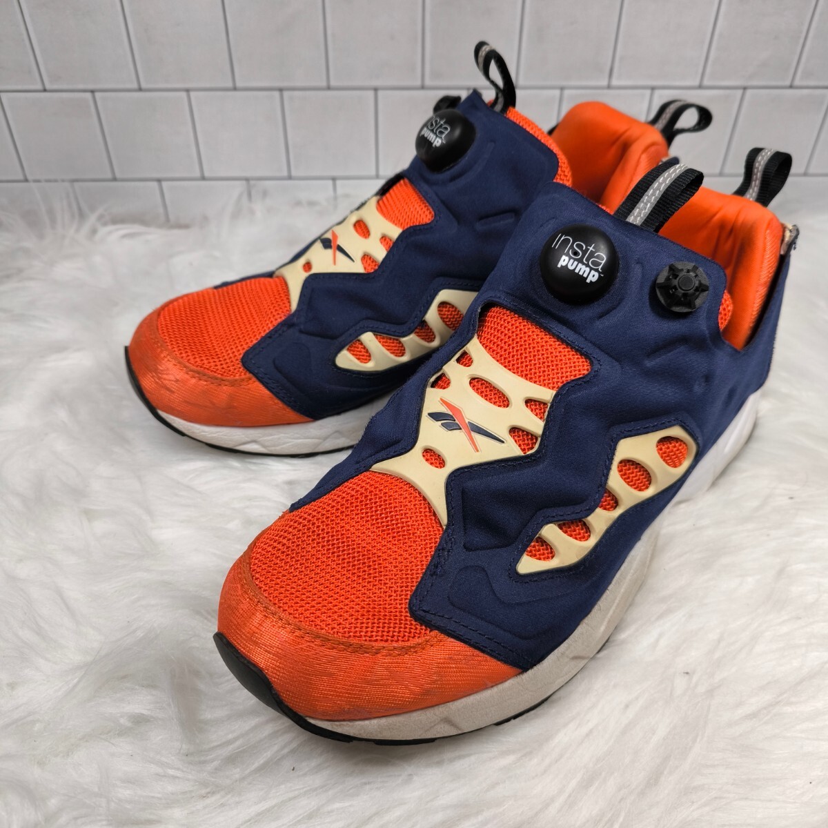 【Reebok】インスタポンプフューリー スニーカー 26.5 オシャレ INSTAPUMP FURY リーボック メンズ マルチカラー_画像1