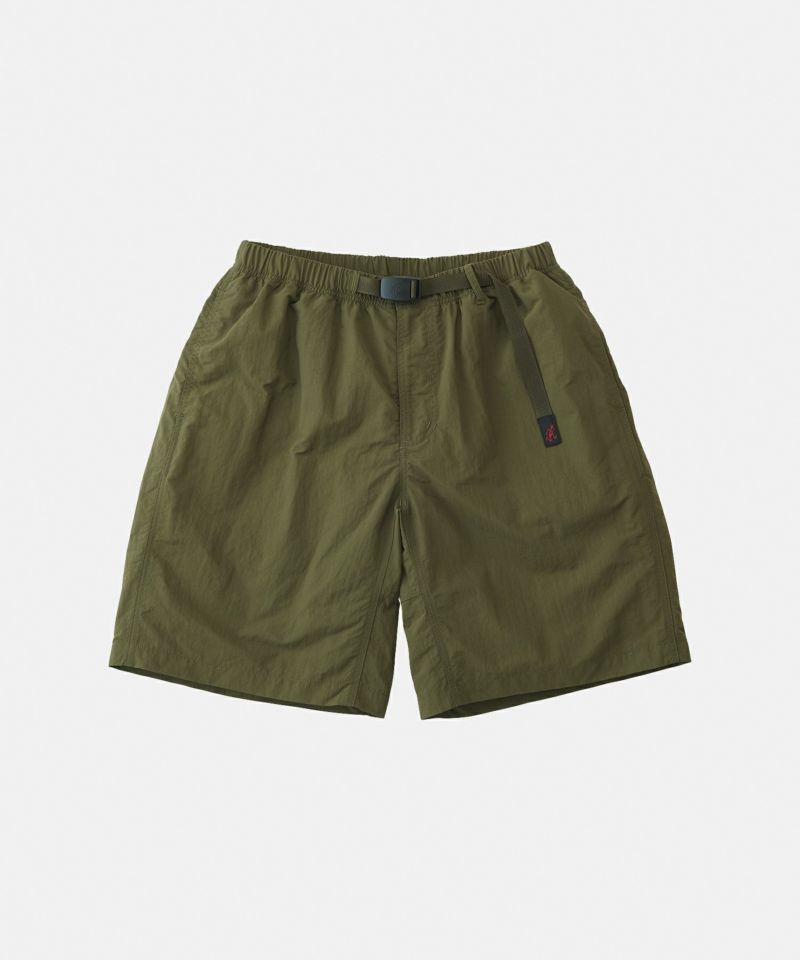 ★新品★　GRAMMICI グラミチ　NYLON LOOSE SHOR ナイロンルーズショーツ Lサイズ　DEEP OLIVE 正規品_画像1