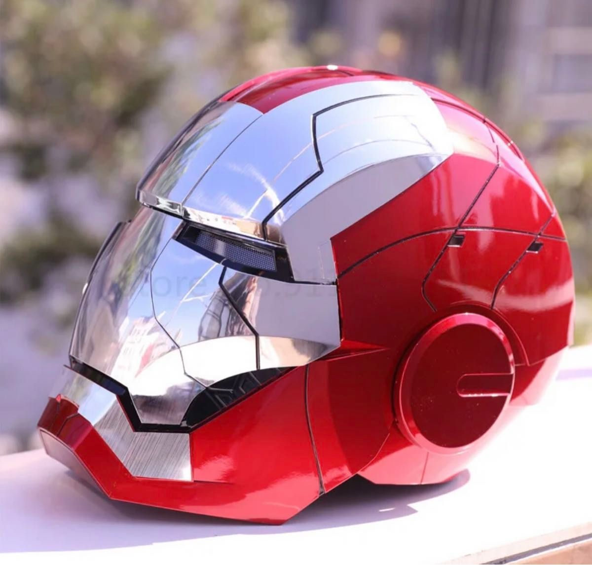 アイアンマンアップデート ヘルメット 自動開閉式音声認識開閉可能 AUTOKING マスクマスク コスプレ。 アイアンマン 