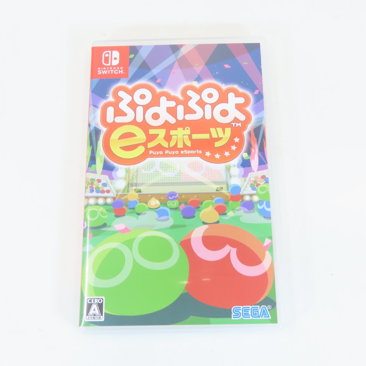 7479-送料無料 Nintendo Switch 任天堂 ニンテンドー スイッチ ソフト ぷよぷよ ｅスポーツ_画像1