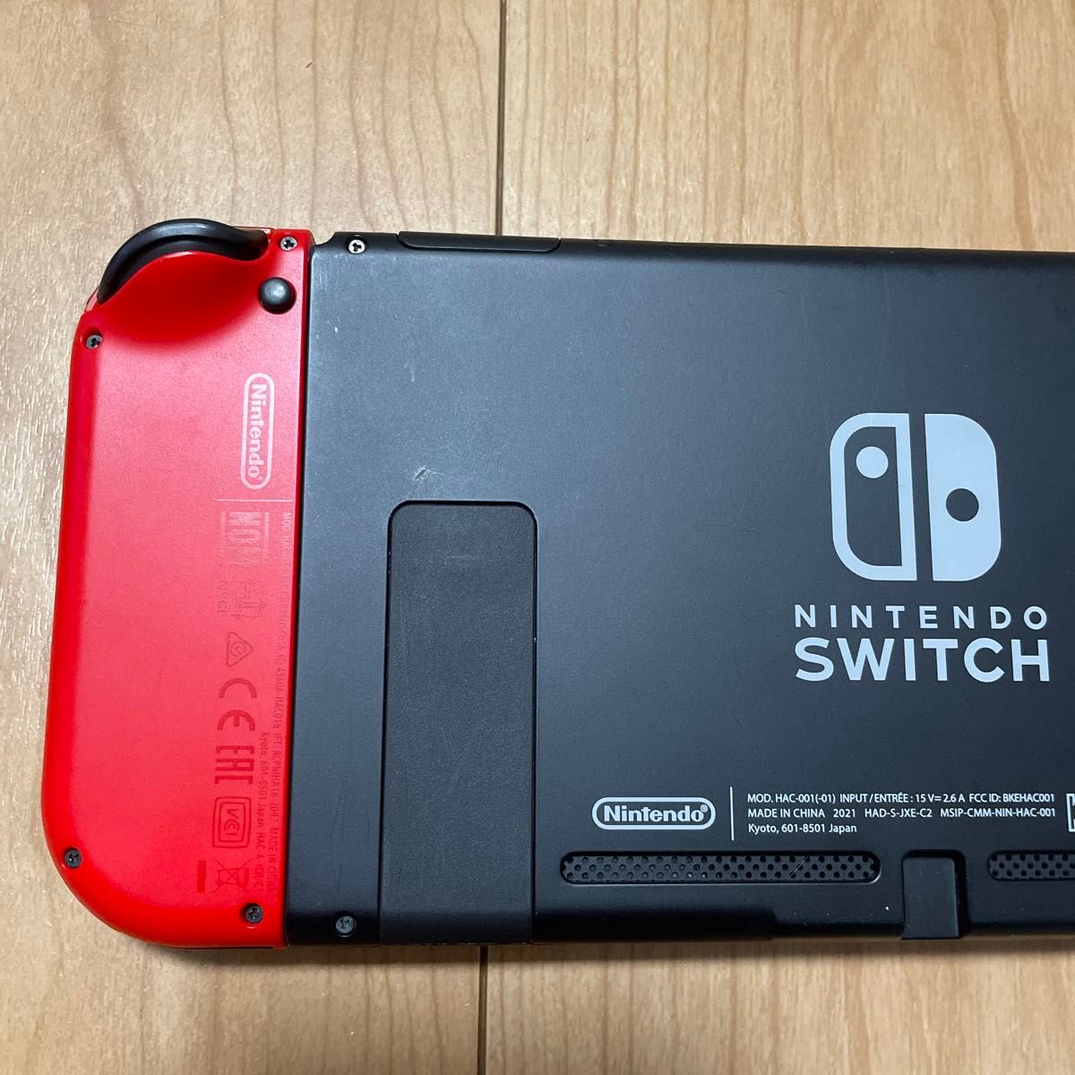 0604162【2021年製】新型Nintendo Switch  ストア版　備品にゲームなし