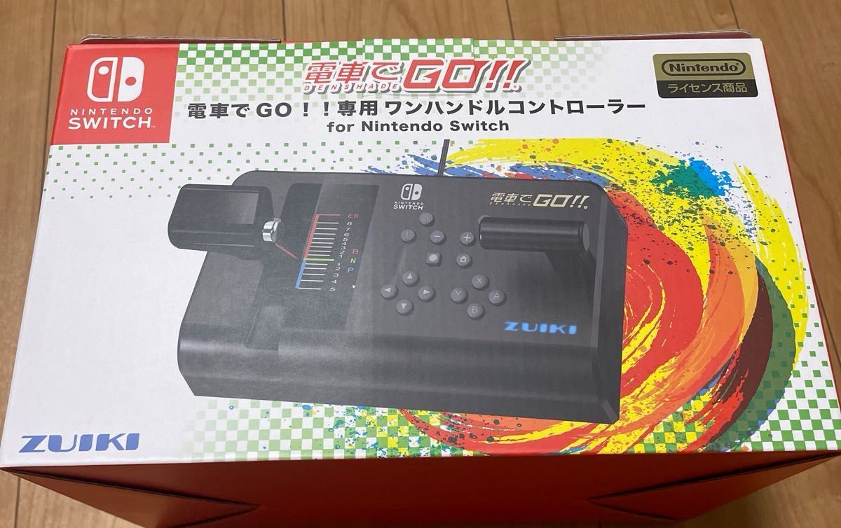 0604202【超美品】電車でGO!! 専用ワンハンドルコントローラー for Nintendo Switch