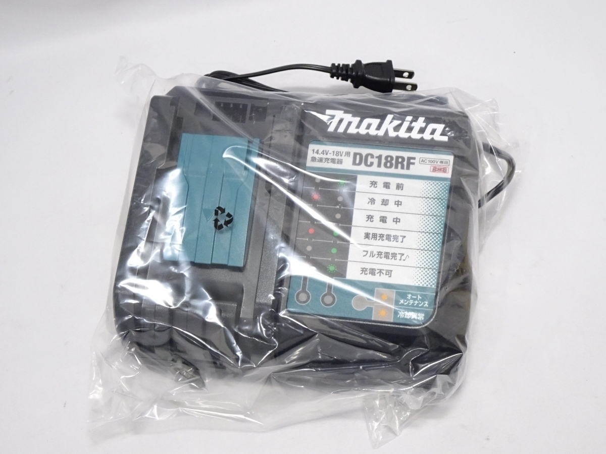 【新品】makita マキタ 純正 急速充電器 DC18RＦ 14.4V/18V USB端子付 ★3の画像5