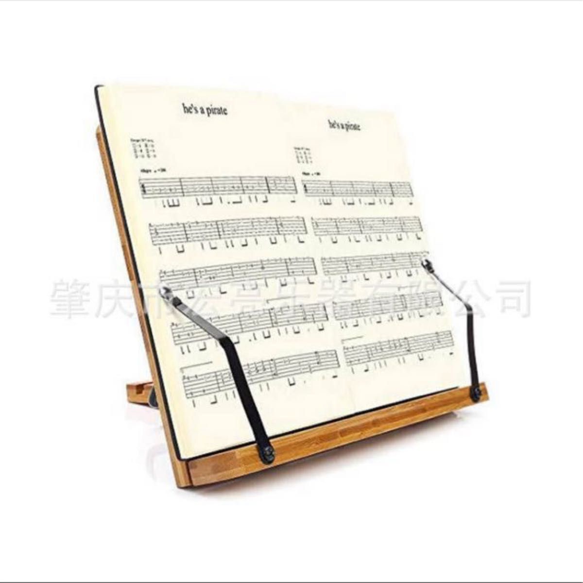 ブックスタンド　タブレット　書見台　楽譜スタンド　本立　　譜面台　 木製　折りたたみ 角度調節 高さ調節 