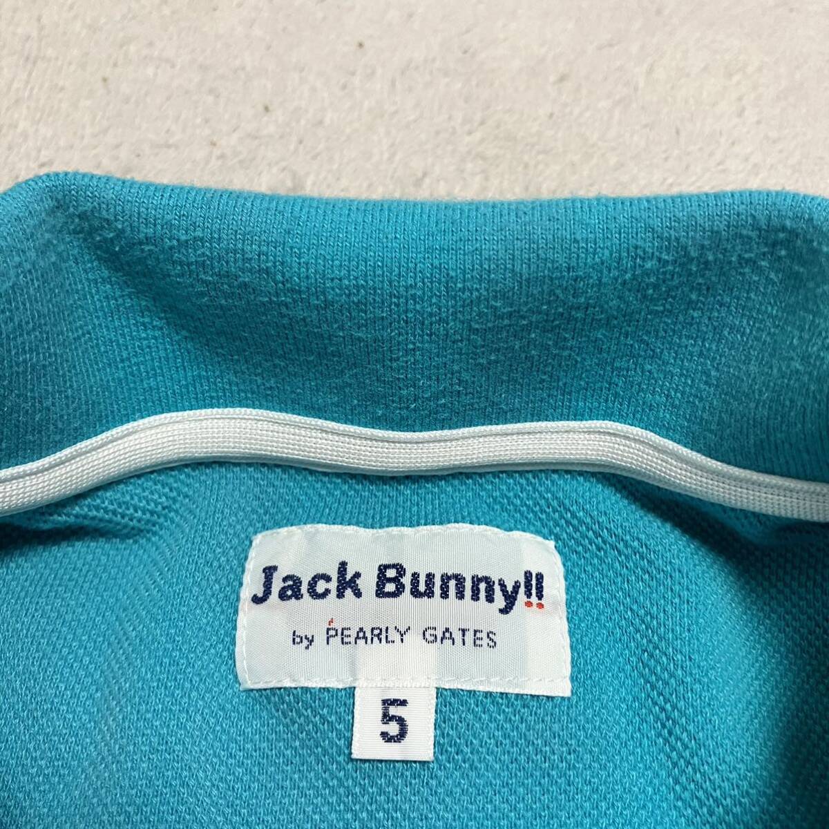 PEARLY GATES ジャックバニー JACK BUNNY!!半袖ポロシャツ(5)ゴルフウェアの画像3