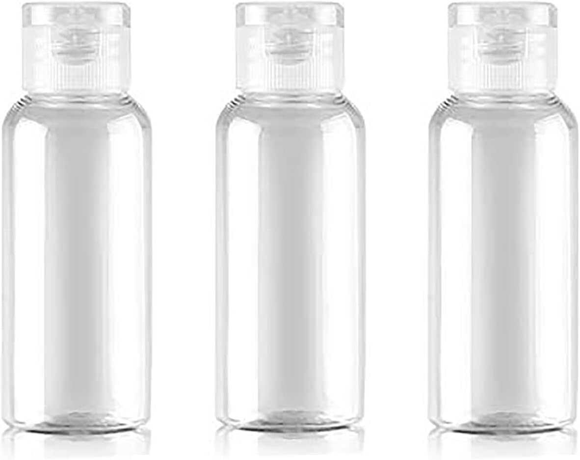 小分けボトル トラベルボトル 3本セット プッシュタイプ 小分け容器 化粧水 精製水 詰替ボトル 旅行用 50ML (A)_画像1