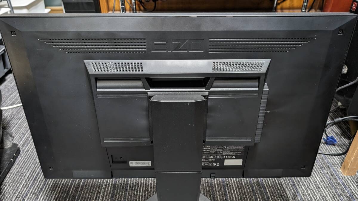 中古 即決 美品 完動品 EIZO EV2736W-Z 27型WQHD IPSパネル 2560X1440 の画像6