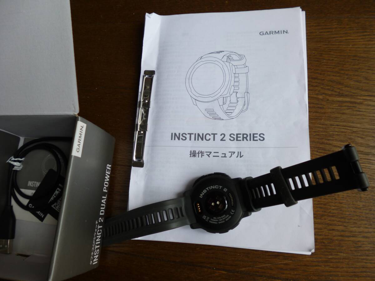 GARMIN( Garmin ) Instinct 2Dual Power / Black