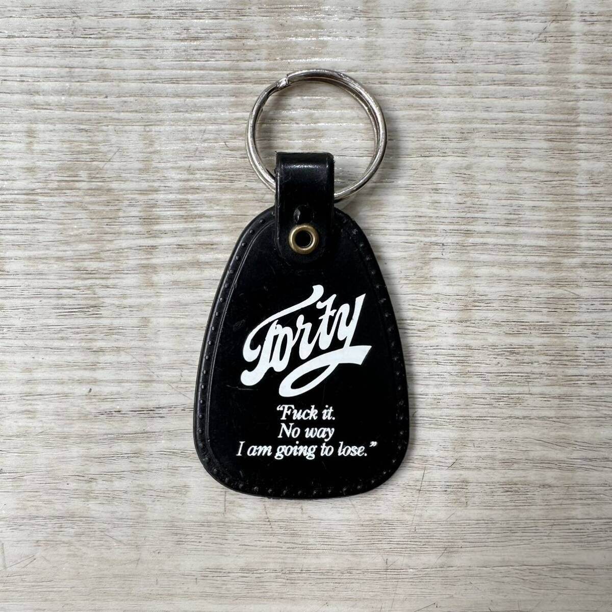 FPAR 40% Forty Percents Against Rights フォーティーパーセントアゲインストライツ LOGO KEY HOLDER ロゴ キーホルダー_画像1