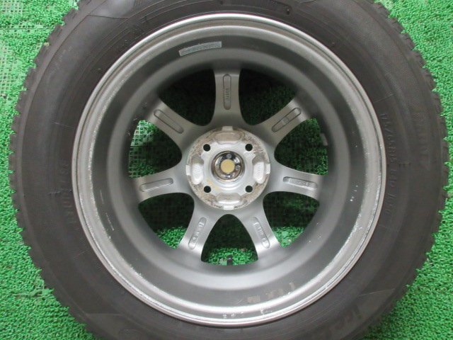 AT203【送料無料 在庫処分!!】175/65R15 超溝高 8.5分山 ヨコハマ スタッドレス iG50 PLUS ホイールセット 4本 激安 フィット フィールダー_画像9