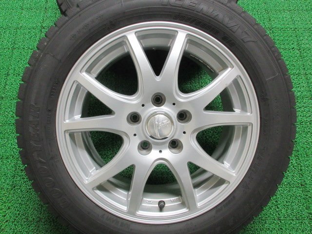 AL916【送料無料】205/55R16 超溝高 9分山 スタッドレス ICENAVI 7 ♪ 2023年製 ホイールセット 4本 激安 ステップワゴン ノア ヴォクシー_画像6