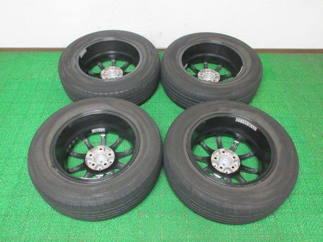 AM197【送料無料 在庫処分!!】195/65R15 超溝高 8~8.5分山 夏タイヤ EAGLE RVF ECO アルミ ホイールセット 4本 激安 プリウス インプレッサ_画像10