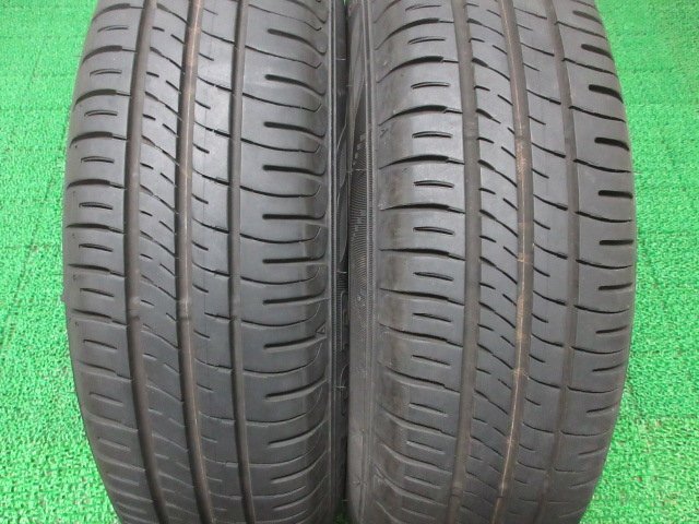 AM196【送料無料】155/80R13 超溝高 8.5分山 夏タイヤ ENASAVE EC204 2020年製 アルミ ホイールセット 4本 激安 パッソ ヴィッツ ブーン 等_画像3