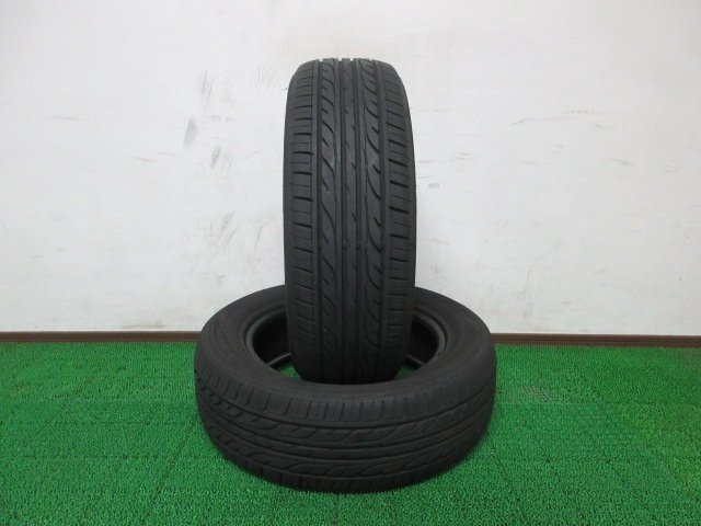 M277【送料無料】205/60R16 超溝高 8.5~9分山 ダンロップ 夏タイヤ EC202 2020年製 2本 激安 ノア ヴォクシー ステップワゴン ジューク SAI_画像1