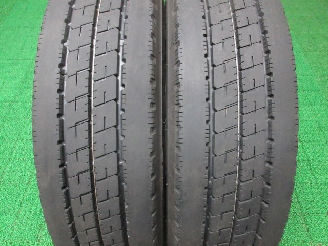 L935【送料無料 SALE品】205/70R17.5 115/113 超溝高 8.5分山 ブリヂストン 夏タイヤ DURAVIS 23年製 ホイールセット 6本 激安 キャンター_画像3