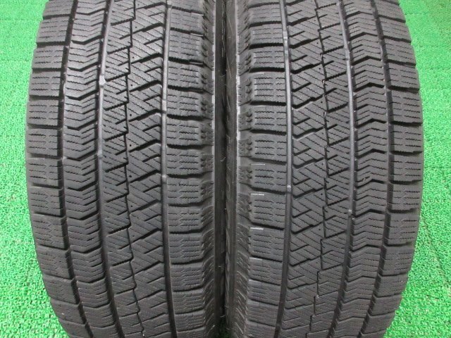 AD668【送料無料 在庫処分!!】175/65R14 超溝高 8~8.5分山 ブリヂストン スタッドレス VRX2 ♪ ホイールセット 4本 激安 フィット ヴィッツ_画像2