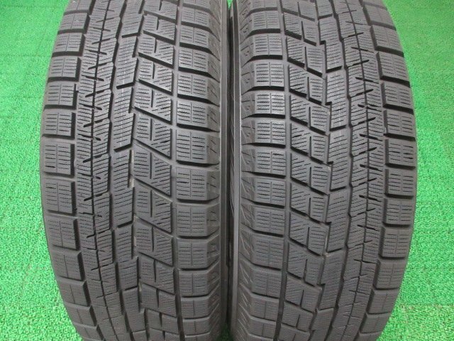 AM285【送料無料】225/60R17 超溝高 9分山 ヨコハマ スタッドレス iG60 ♪ 2021年製 アルミ ホイールセット 4本 トヨタ アルファード 純正_画像2