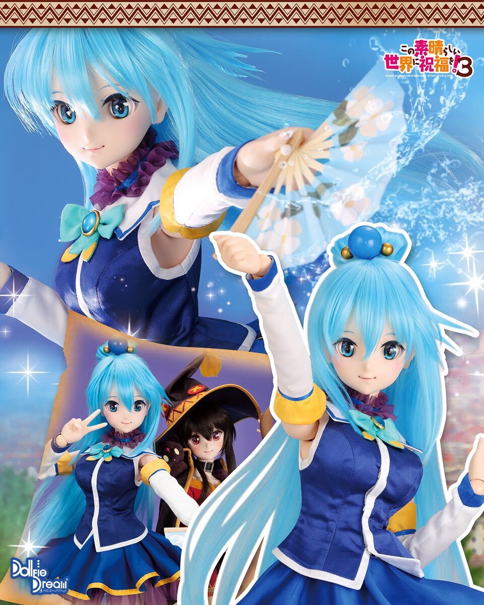 新品フルセット　ボークス　Volks 東京　ドルパ51 ドールズパーティー　DD アクア　 (Aqua) この素晴らしい世界に祝福を_画像4