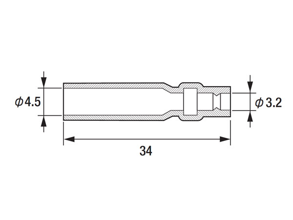 日立 Astemo 絶縁スリーブ 1袋 100個入 電線被覆外径φ3.2mm (組み合わせ適合B-2/B-42など) B-67 ネコポス送料無料_画像3