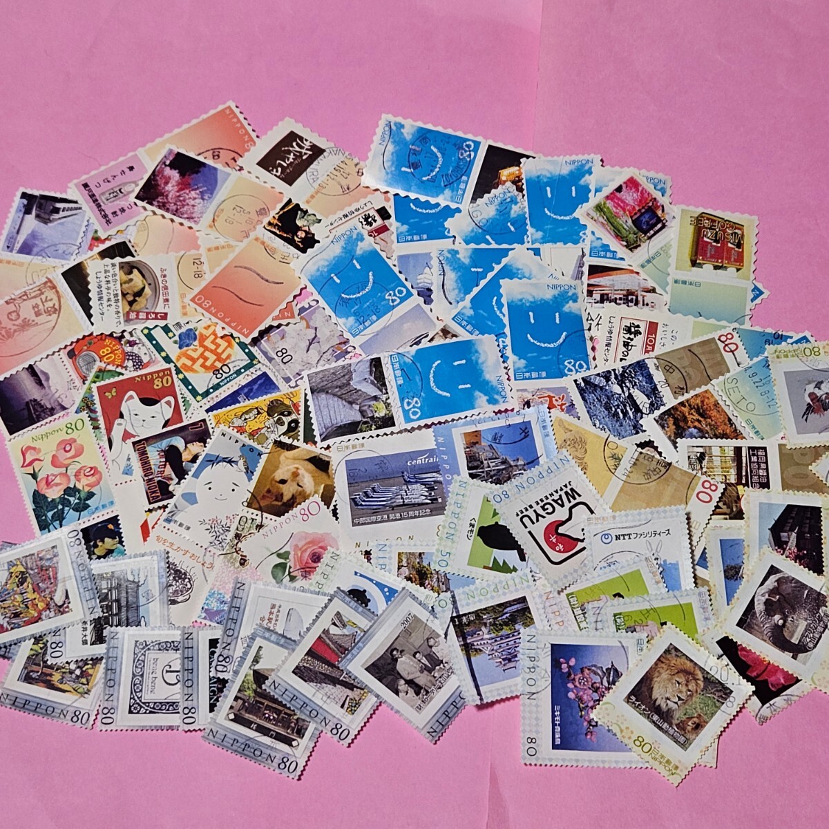 ☆★使用済み切手[ 写真付き・フレーム切手 ] 75枚 の画像1