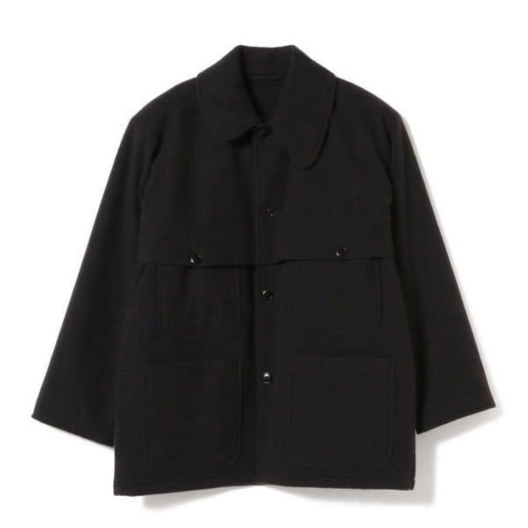 希少美品 COMOLI ナッピングウールマッキノウクルーザー2 [U03 希少美品 COMOLI ナッピングウールマッキノウクルーザー2 [U03