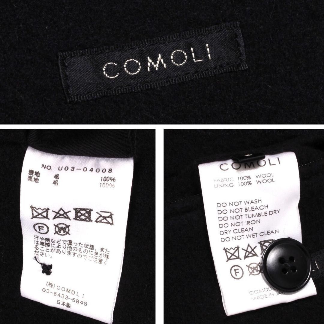 希少美品 COMOLI ナッピングウールマッキノウクルーザー2 [U03 希少美品 COMOLI ナッピングウールマッキノウクルーザー2 [U03