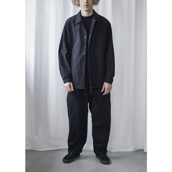 希少美品 COMOLI コットンナイロン コーチジャケット 3 [K01 希少美品 COMOLI コットンナイロン コーチジャケット 3 [K01