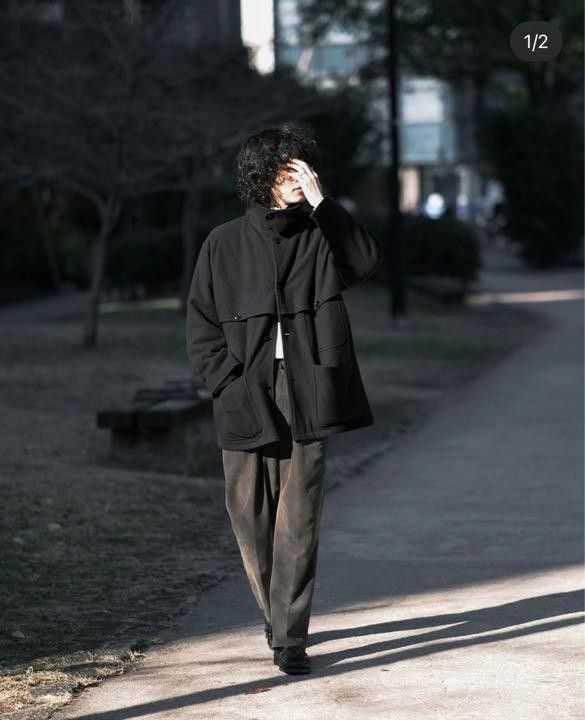 SOBER COMOLI ナッピングウールマッキノウ クルーザー サイズ2 SOBER COMOLI ナッピングウールマッキノウ クルーザー サイズ2