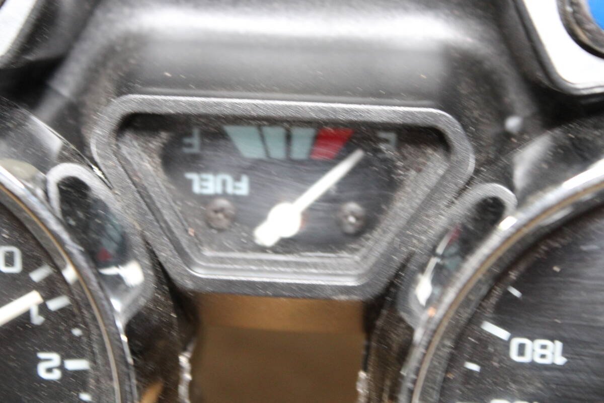 送料 ¥1500 YAMAHA ヤマハ XJR400 4HM 寄せ集め 組立 メーター 作動 未確認 レストア 要点検 スピード タコ フューエル メーター XJRの画像9