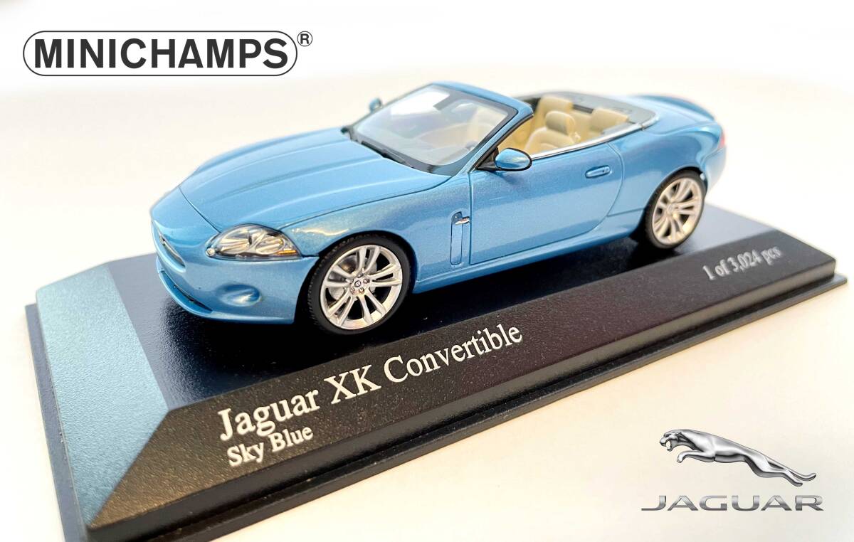 △MINICHAMPS ミニチャンプス Jaguar XK Convertible ジャガー コンバーチブル 1/43△の画像2