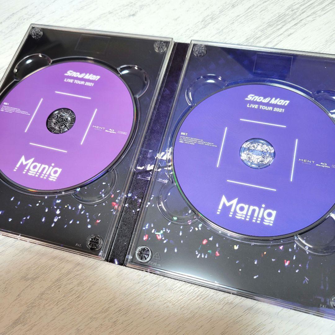 美品☆Snow Man☆LIVE TOUR 2021 Mania 初回盤_画像4