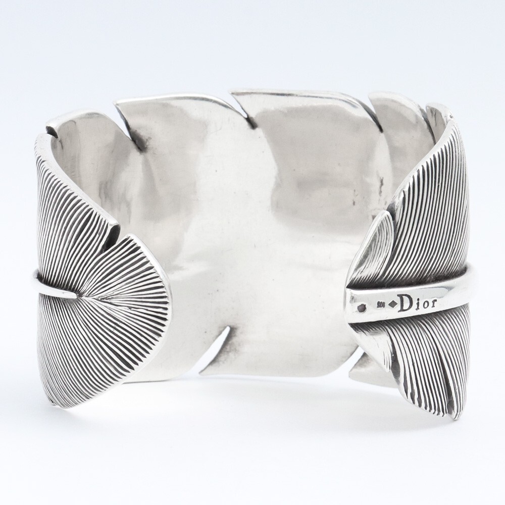 Yahoo!オークション - DIOR フェザーバングル SV925 ディオール Yahoo!オークション - DIOR フェザーバングル SV925 ディオール