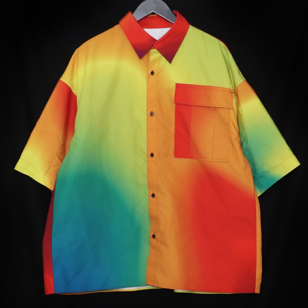 TENDER PERSON THERMOGRAPHY SHIRT サイズ4 マルチ テンダーパーソン サーモグラフィー半袖シャツ_画像1