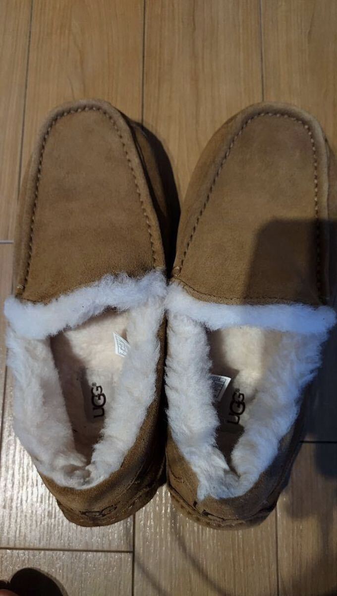 UGG モカシン アグ スリッポン ムートン ボア_画像1