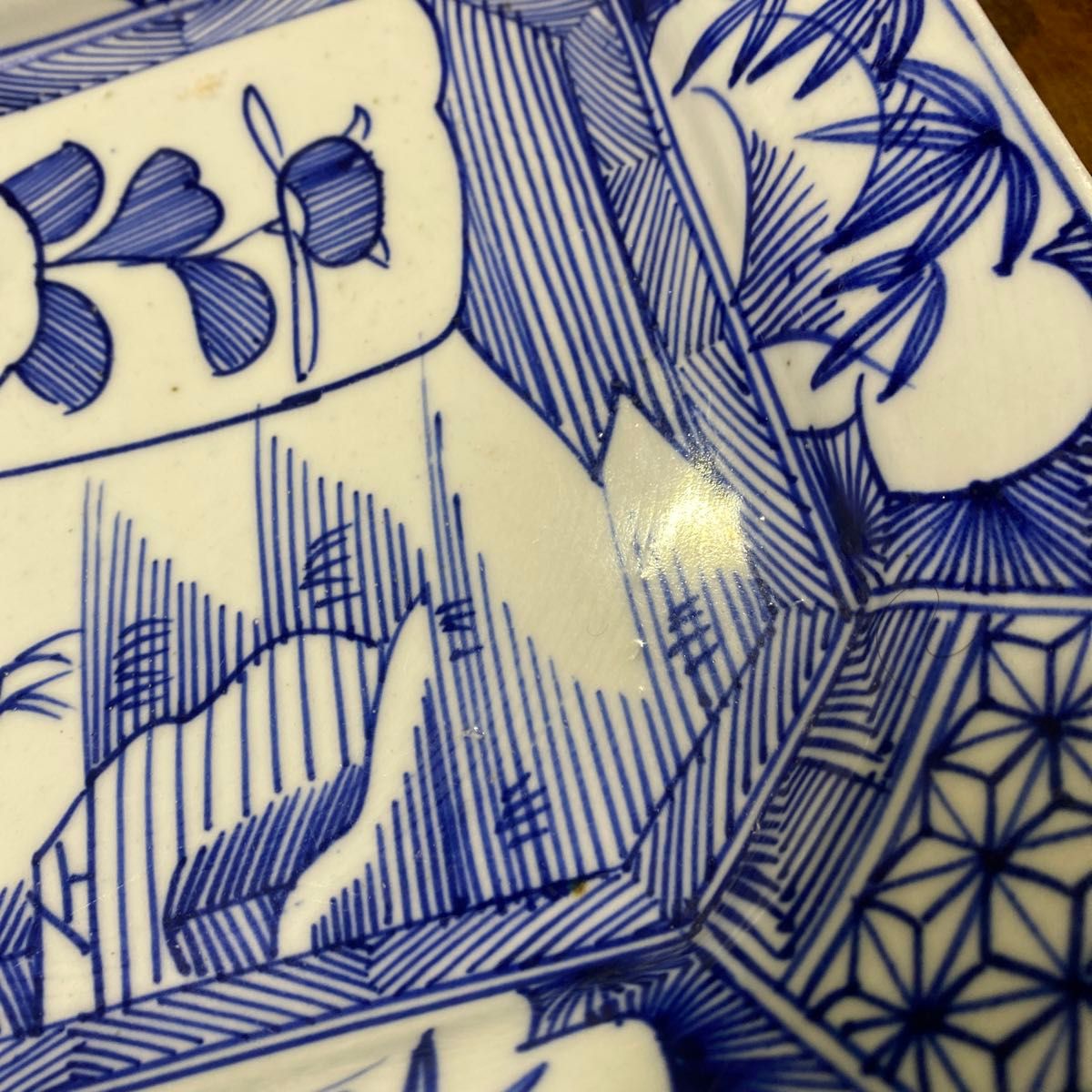 骨董 角皿 アンティーク 古伊万里 染付 伊万里 和食器|Yahoo 骨董 角皿 アンティーク 古伊万里 染付 伊万里 和食器|Yahoo