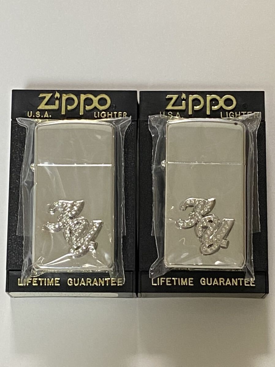 【zippo】【未使用】【正規品】限定ナンバー有り ジッポー ライター 2点 NO.13の画像1