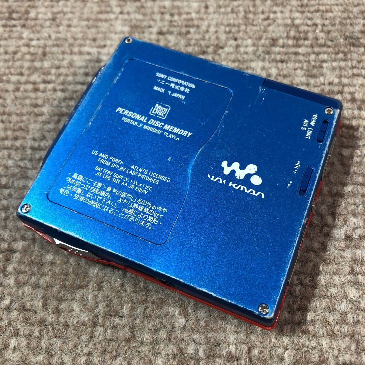 SONY Sony MZ-E700 MD Walkman WALKMAN compact электризация OK текущее состояние товар 