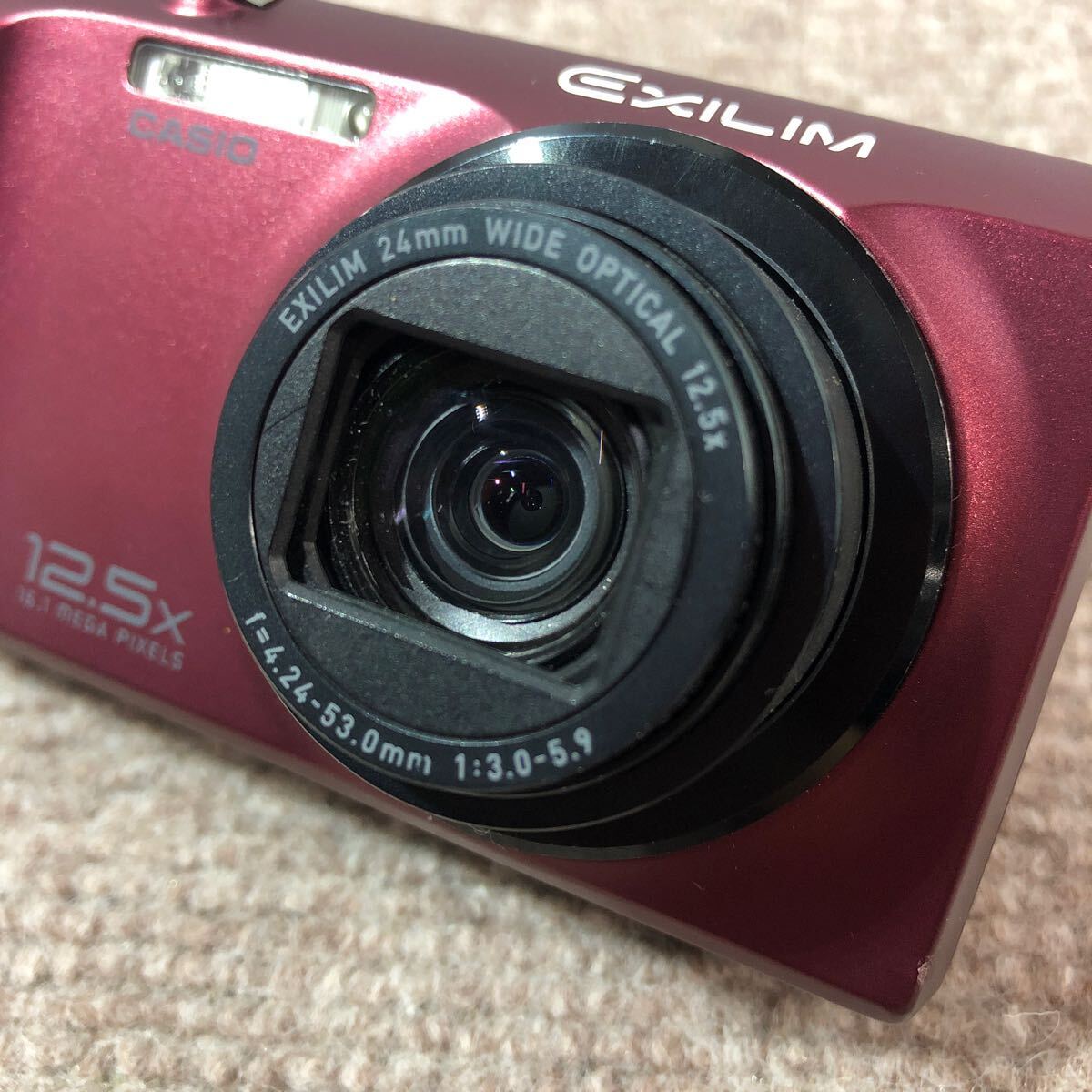 CASIO カシオ EXILIM エクシリム EX-H30 12.5X 24mm コンパクトデジタルカメラ コンデジ デジカメ 通電OK 現状品_画像3