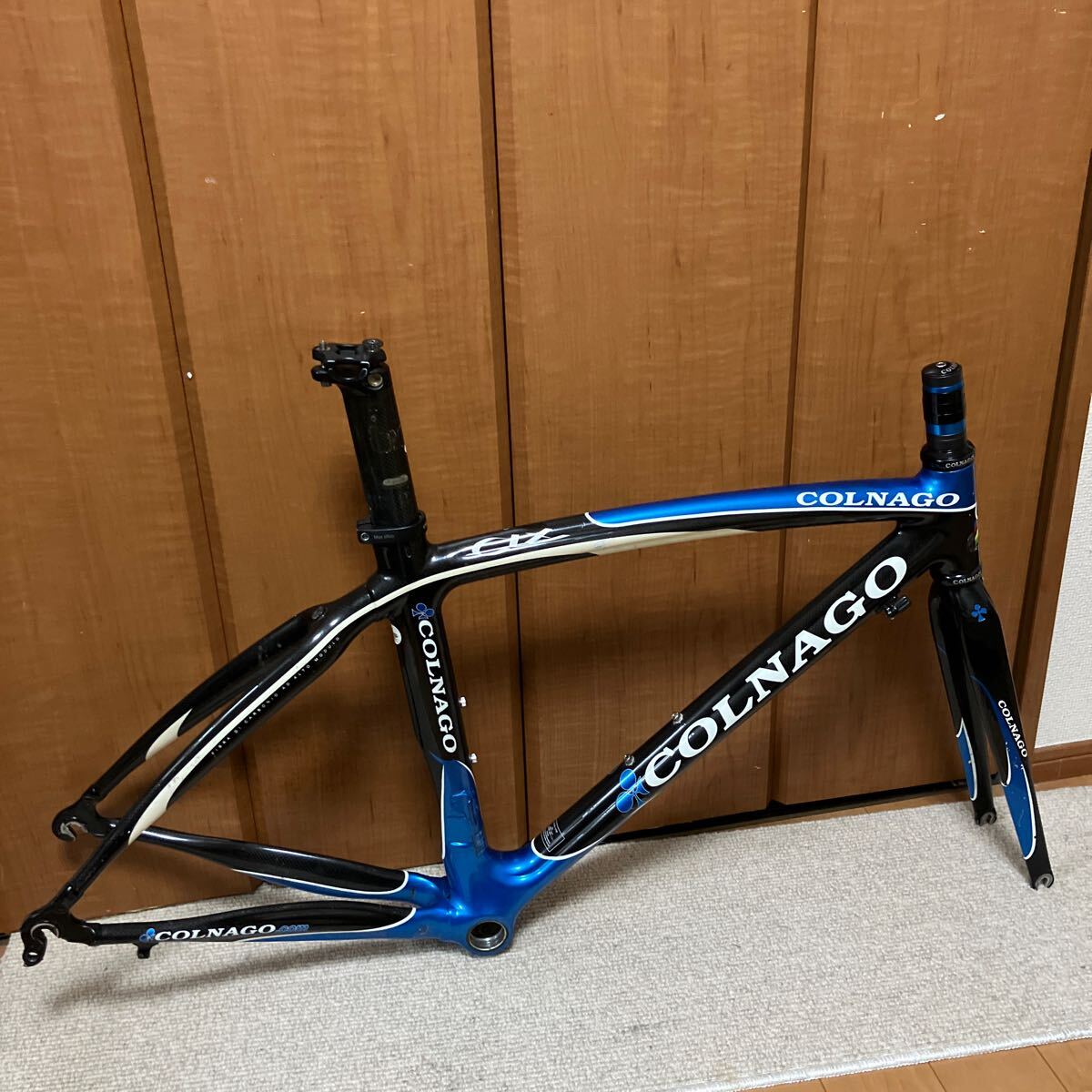 17500円 COLNAGO CLX フレームサイズ:43S(ブラック/ブルー 17500円 COLNAGO CLX フレームサイズ:43S(ブラック/ブルー