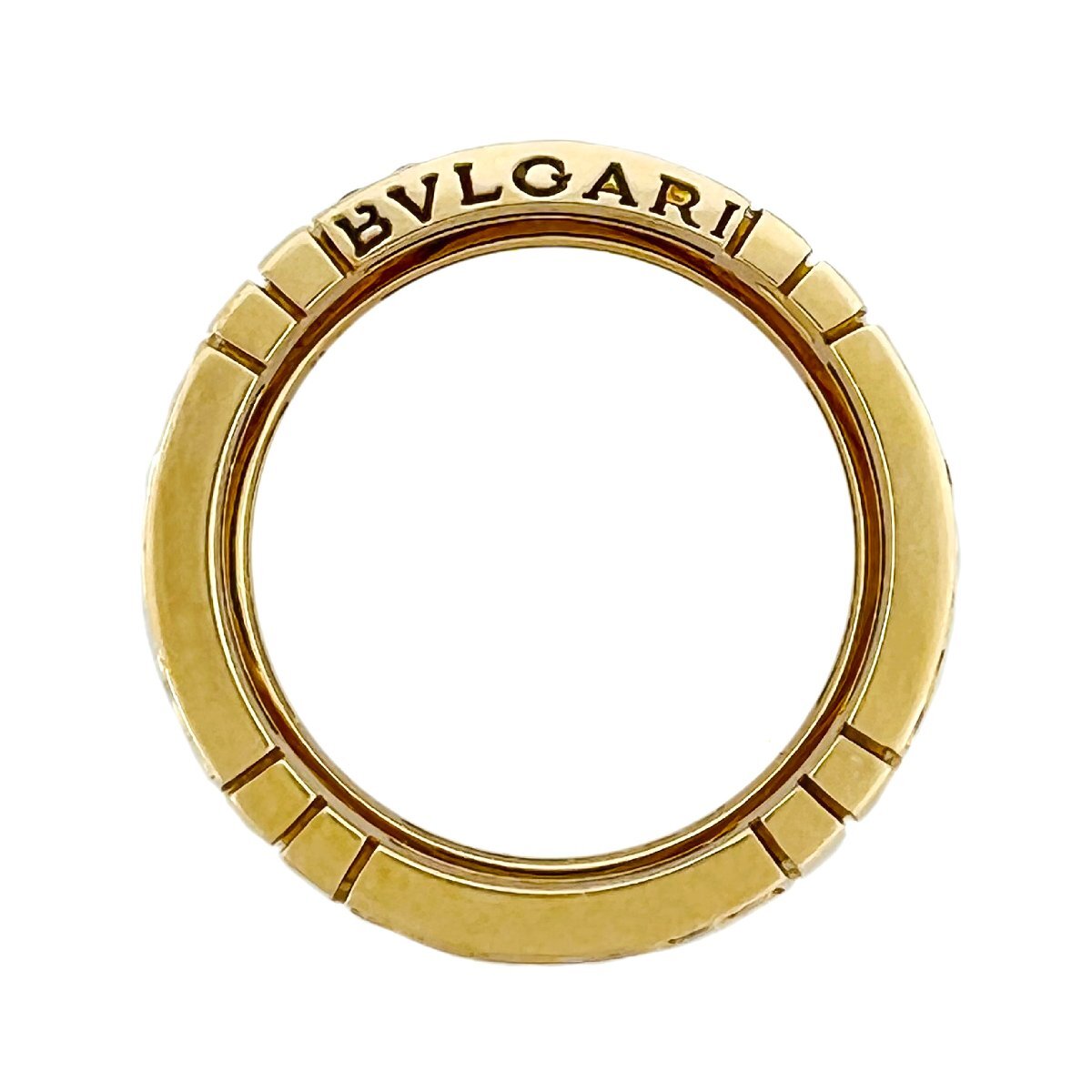 BVLGARI　ブルガリ　リング　パレンテシ　ダイヤモンド　750　K18　YG　50　9号　指輪_画像5