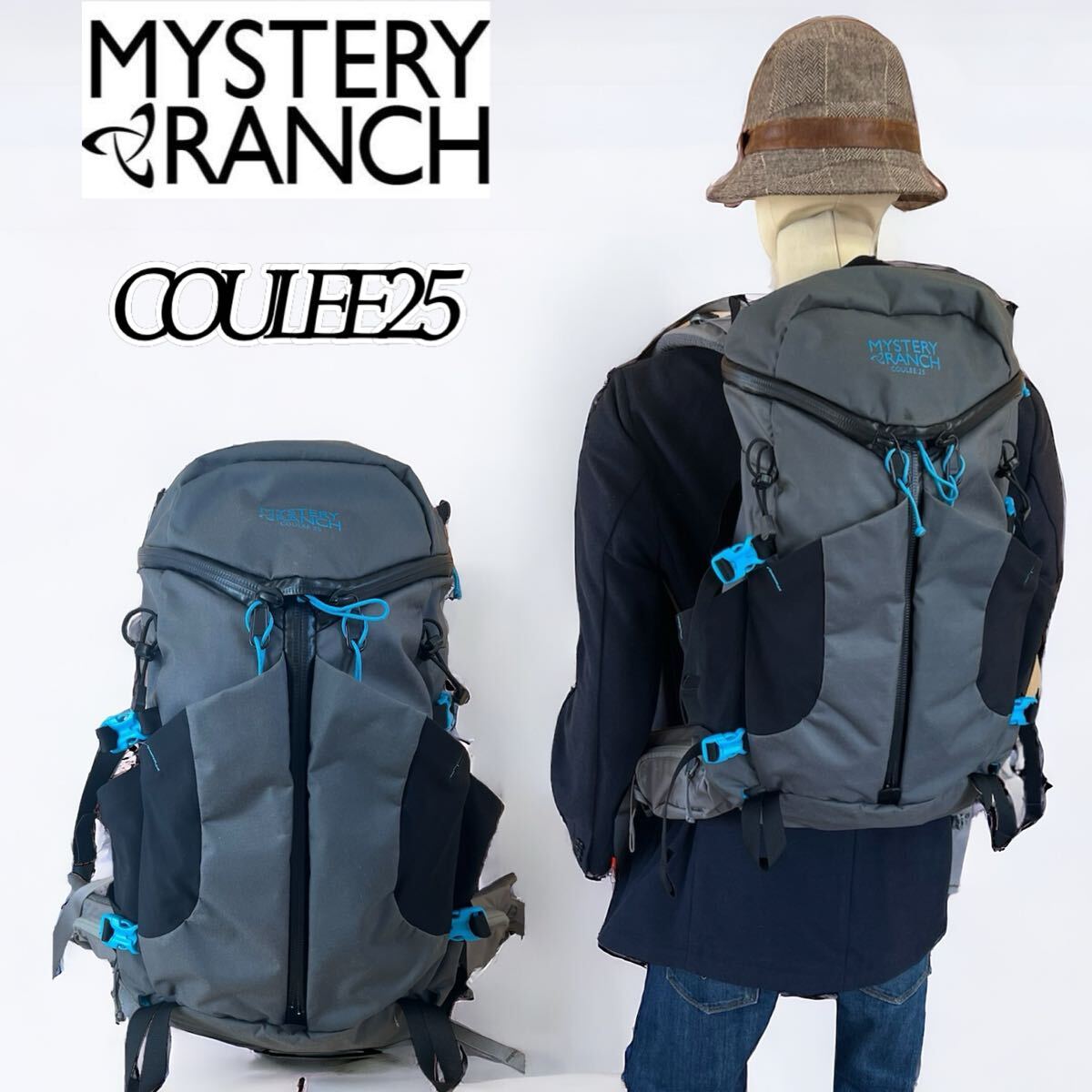 【大人気】MYSTERY RANCH COULEE25 GRAY ミステリーランチ クーリー25 リュック シャドームーン レディース メンズ兼用 バッグパック_画像1