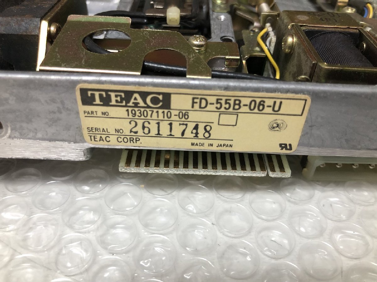 【送60サイズ】未チェックジャンク扱い TEAC FD-55B-06-Uの画像4