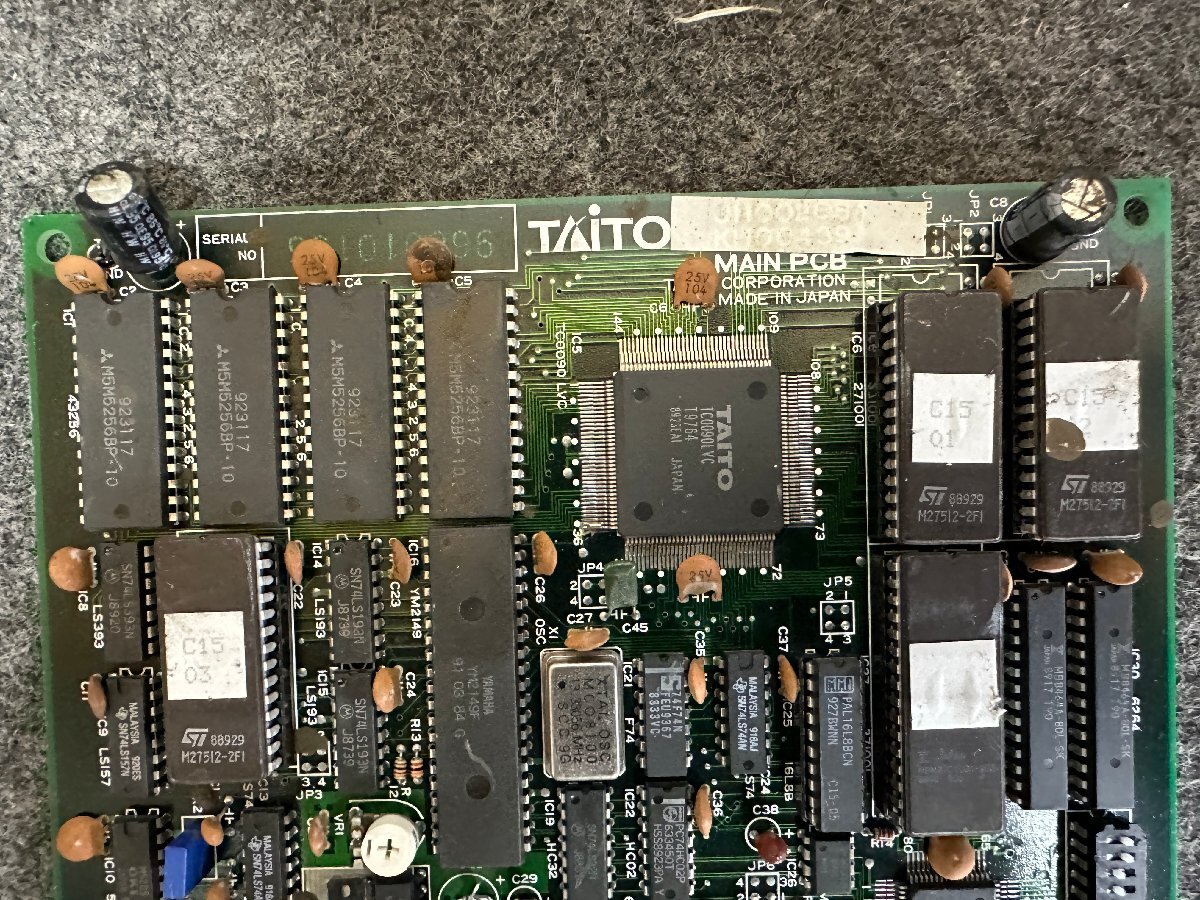 [ sending 80 size ]TAITO title unknown C15 arcade game basis board PCB only * damage have no check 