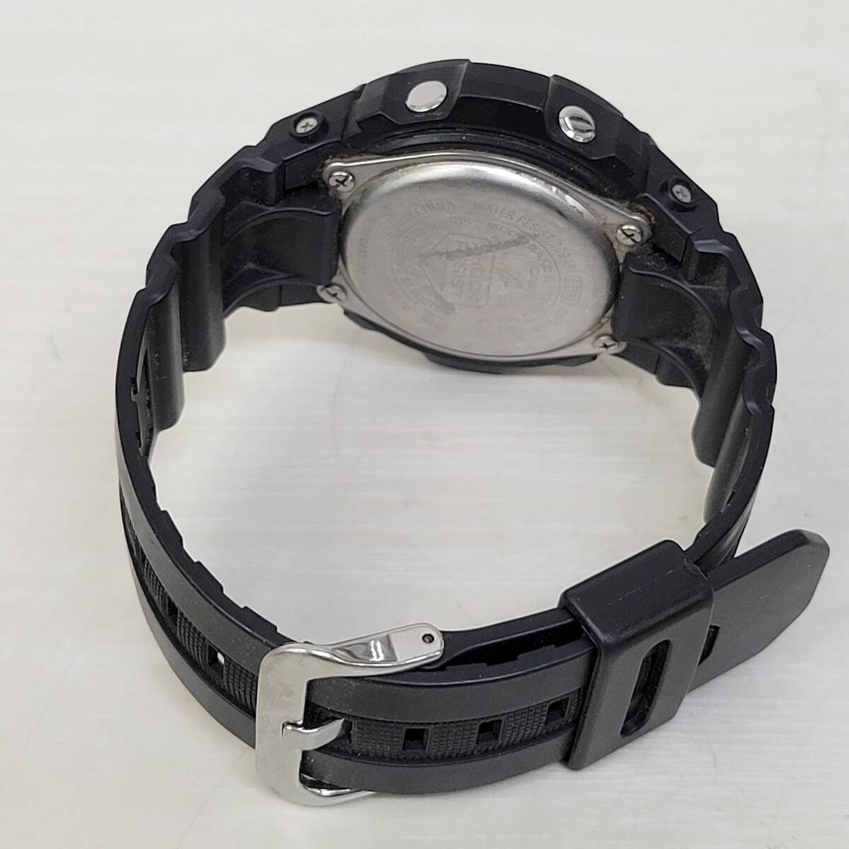 0514-206□稼働品 CASIO カシオ Gショック G-SHOCK AWG-M100A ソーラー電波 腕時計 動作未確認 現状品 簡易梱包_画像5